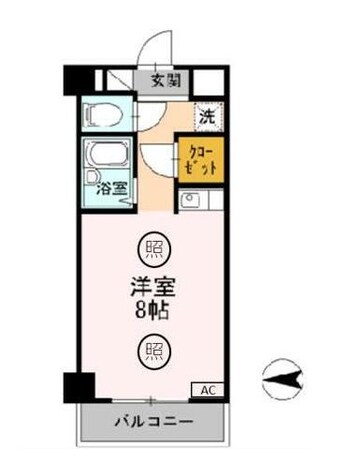 姫路駅 徒歩13分 3階の物件間取画像